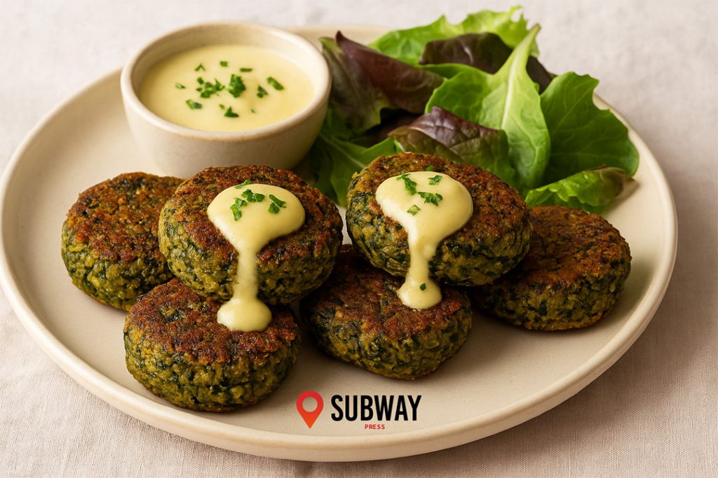 Polpette di lenticchie e spinaci con crema al limone: equilibrio, gusto e benessere