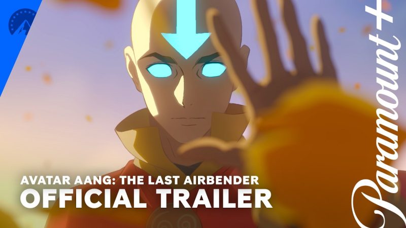 Avatar Aang: The Last Airbender film animato Paramount+