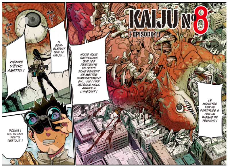 Kaiju No. 8: il manga di Naoya Matsumoto si conclude con il volume finale